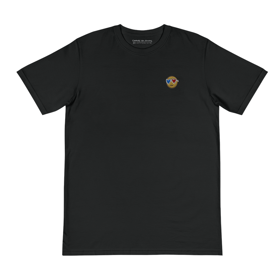 MINIMALIST 3D GOLD EMOJI TEE