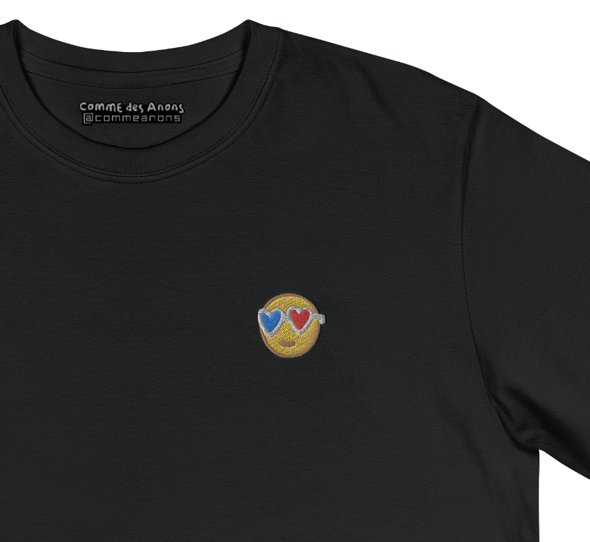 MINIMALIST 3D GOLD EMOJI TEE
