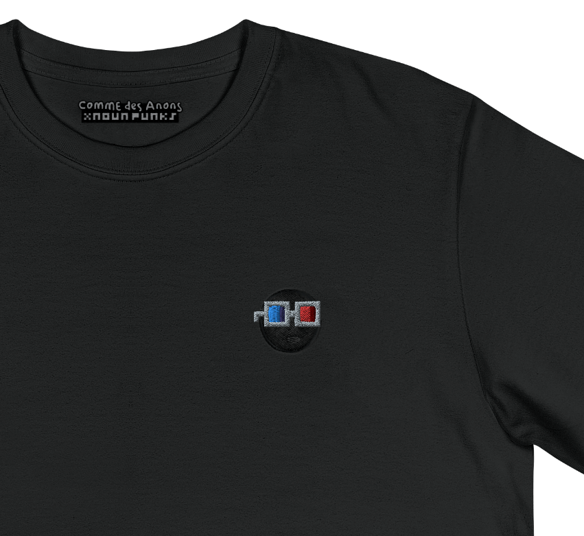 x NOUN PUNKS MINIMALIST 3D NOGGLE TEE