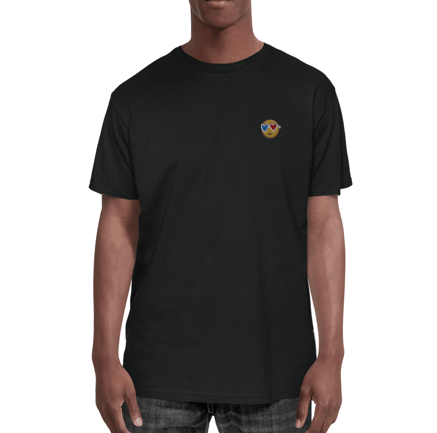 MINIMALIST 3D GOLD EMOJI TEE